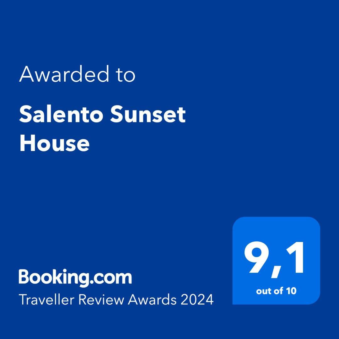 Salento Sunset House Villa Pulsano Ngoại thất bức ảnh